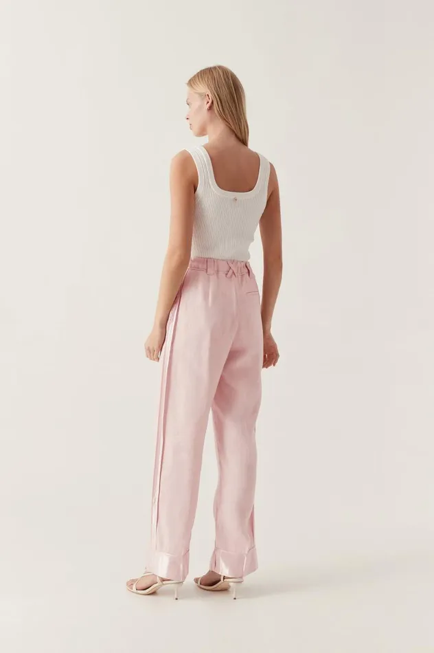 Aje Pants Insight Deconstructed Pant Soft Pink 8211 Women Aje Pants Insight Deconstructed Pant Soft Pink 8211 Women