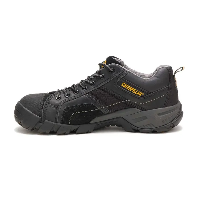 Argon Composite Toe Work Shoe Black Men Cat Footwear Safety Toe