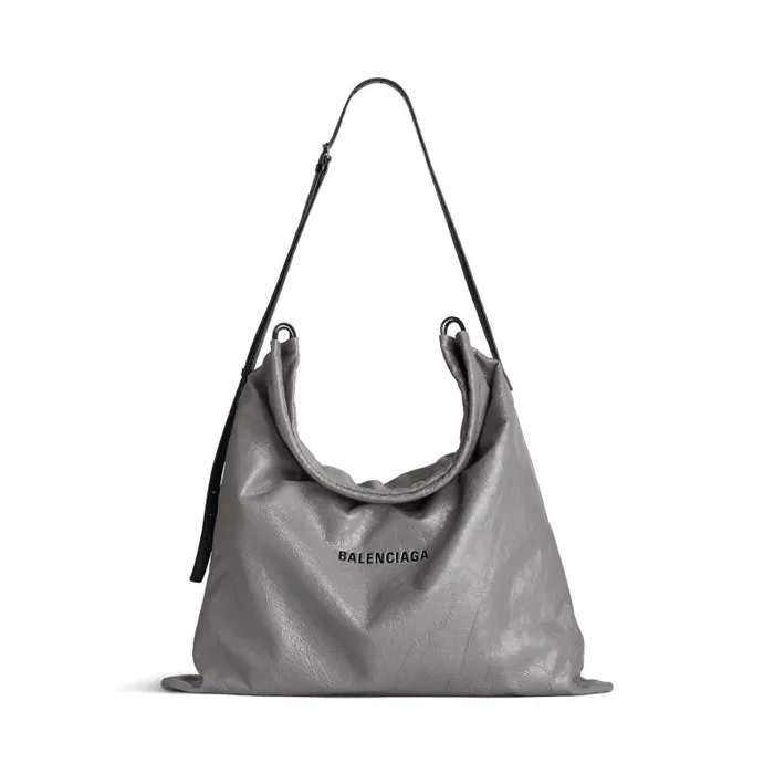 Balenciaga Crossbodies and Messengers Men Men039s Shopper Large Dust Bag Crossbody Pouch In Grey Grey Balenciaga Crossbodies and Messengers Men Men039s Shopper Large Dust Bag Crossbody Pouch In Grey Grey