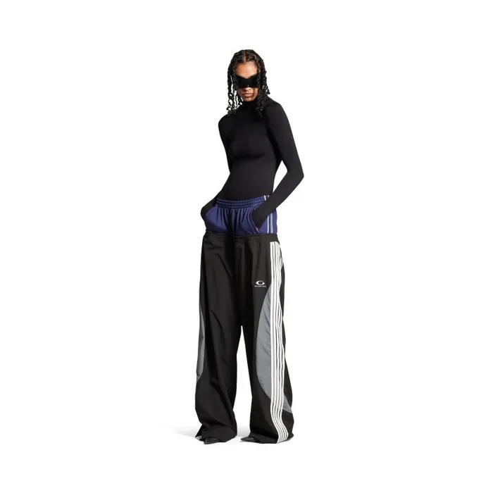 Balenciaga Pants Men Men039s Cutup Tracksuit Pants In Black Black