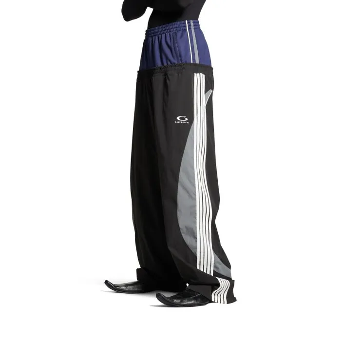 Balenciaga Pants Men Men039s Cutup Tracksuit Pants In Black Black