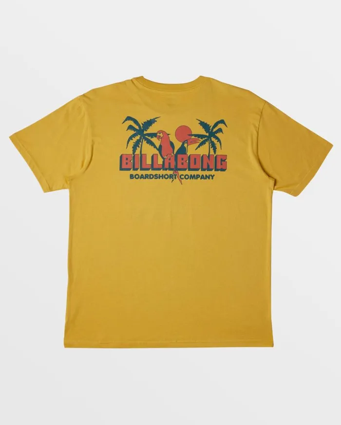 Billabong Clubhouse TShirt Sunny Mens TShirts