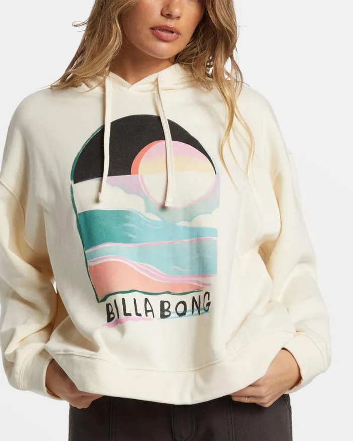 Billabong Keep It Up Pullover Hoodie White Cap Womens Sweatshirts and Fleece Billabong Keep It Up Pullover Hoodie White Cap Womens Sweatshirts and Fleece