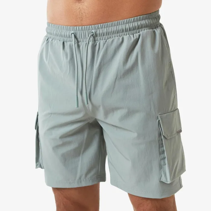 Closure London Premium Tech Cargo Short Sage Men Shorts