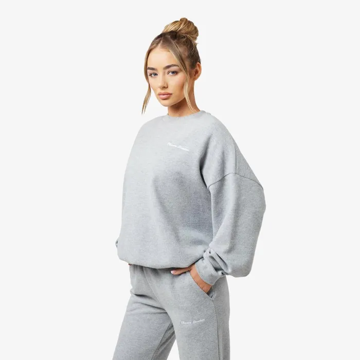 Closure London Soft Knit Crewneck I Grey Marl034gt Windowtheme Windowtheme Greymarl Women Knitwear