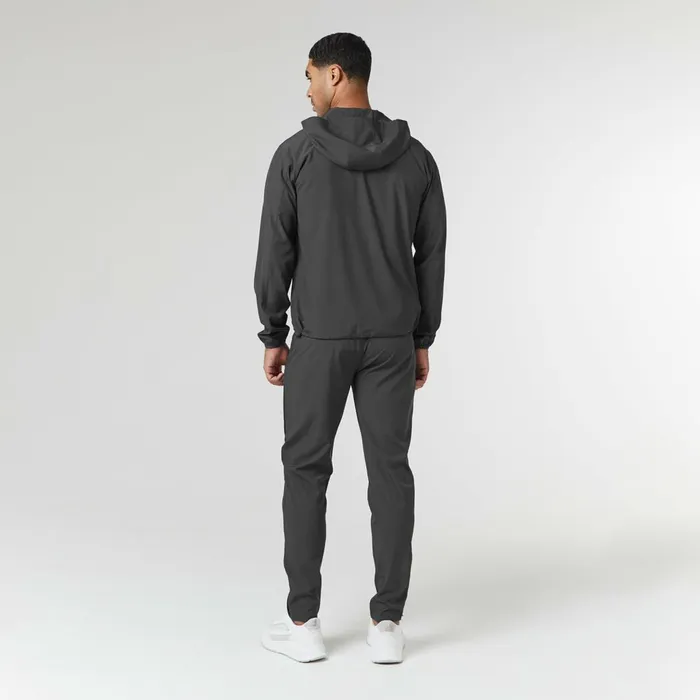 Closure London Stretch Tech Windbreaker Charcoal Men Coats and Jackets