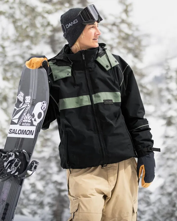 DLM GoreTex Jacket 8211 Black Mens Volcom Jackets