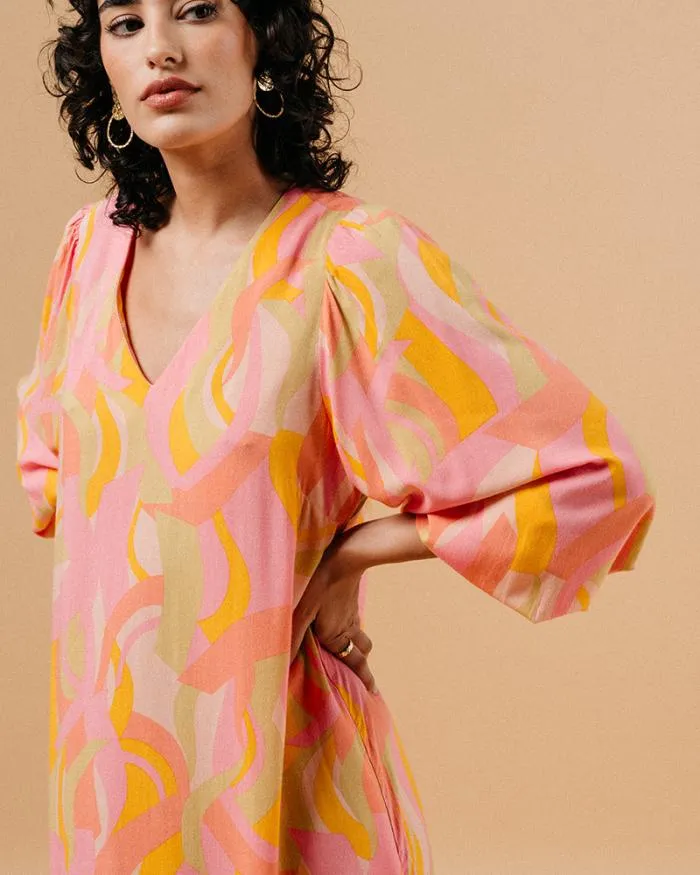 DRESS ROSE MANOLA Shop Grace and Mila Printed Dresses