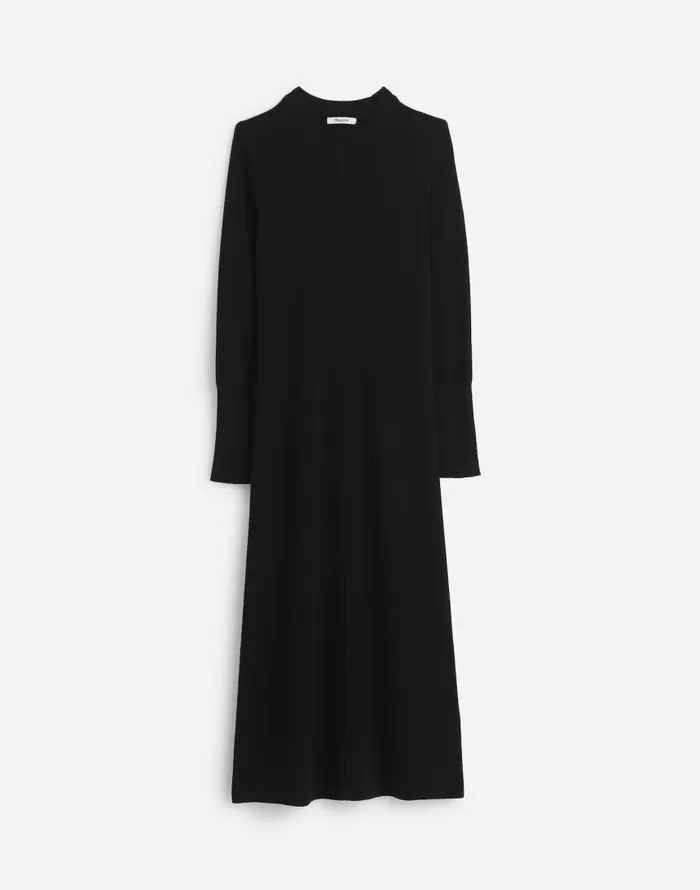 Dresses Women Madewell Merino Wool Sweater Maxi Dress True Black