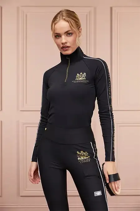 Equestrian Base Layers Holland Cooper GBE Base Layer Black