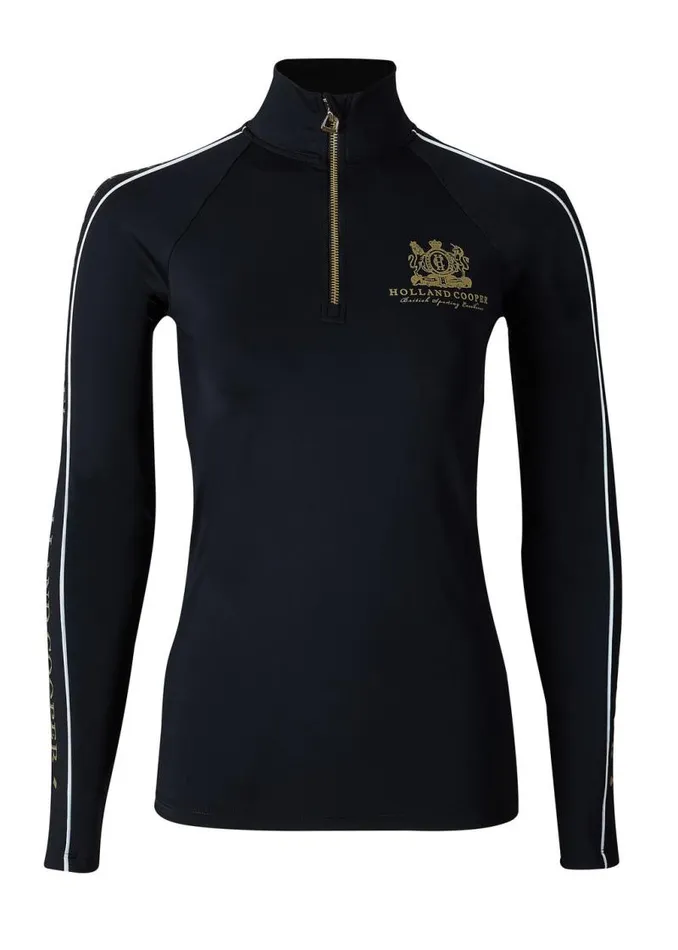 Equestrian Base Layers Holland Cooper GBE Base Layer Black