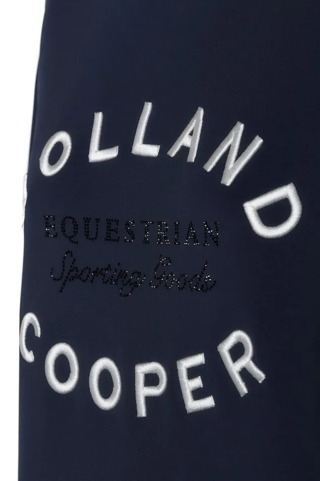 Equestrian Hoodies and Sweatshirts Holland Cooper Crystal Crew Neck Sweat Ink Navy