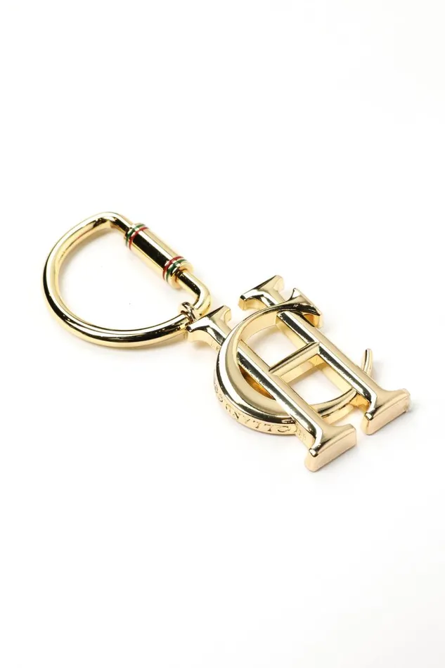 EquestrianWomen Keyrings Holland Cooper The HC Keyring Gold