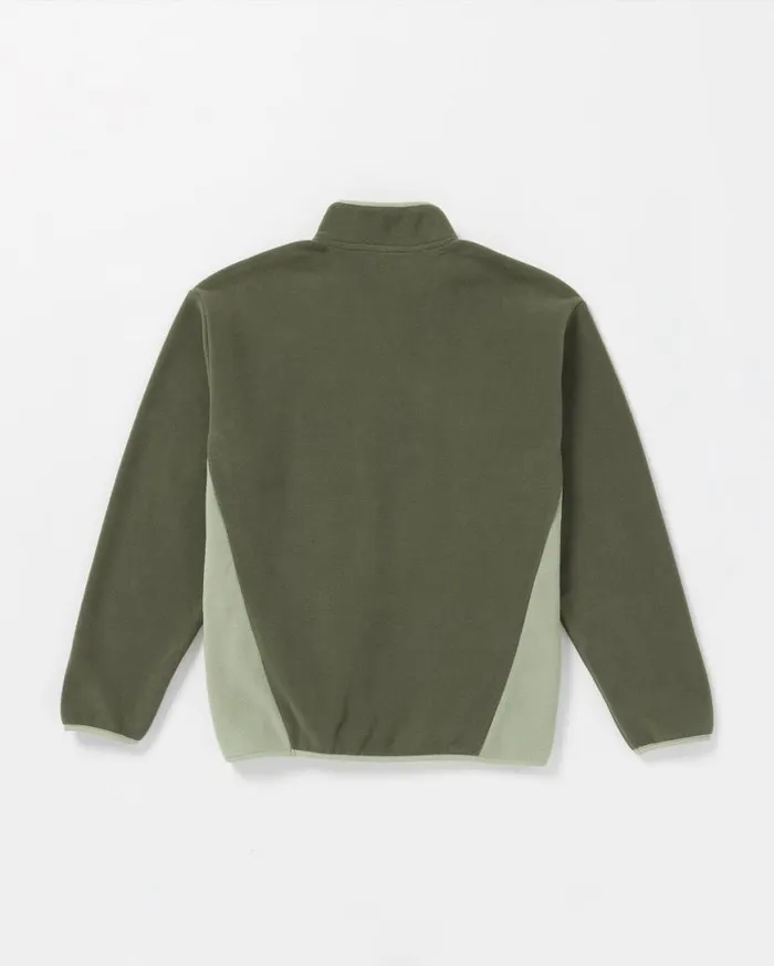 Error 92 Mock Neck Sweatshirt 8211 Winter Moss Mens Volcom Hiking