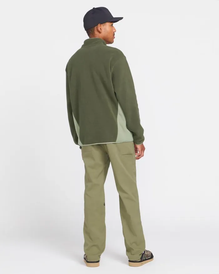 Error 92 Mock Neck Sweatshirt 8211 Winter Moss Mens Volcom Hiking