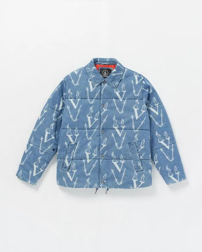 Fergadelic Jacket 8211 Road Sky Mens Volcom Jackets and Vests