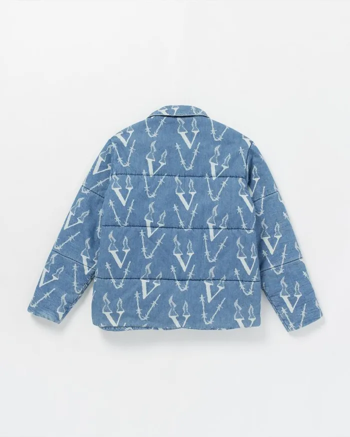 Fergadelic Jacket 8211 Road Sky Mens Volcom Jackets and Vests