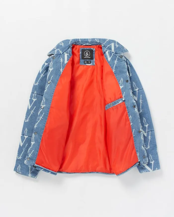 Fergadelic Jacket 8211 Road Sky Mens Volcom Jackets and Vests