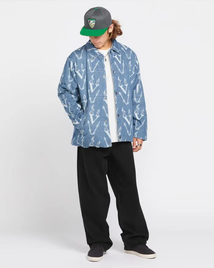 Fergadelic Jacket 8211 Road Sky Mens Volcom Jackets and Vests