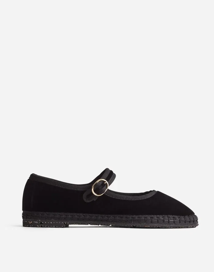Flats and Loafers Women Madewell FlabelUS Antonia Mary Janes Black