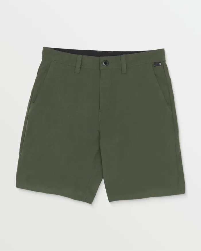 Frickin Cross Shred Shorts 8211 Squadron Green Mens Volcom Shorts
