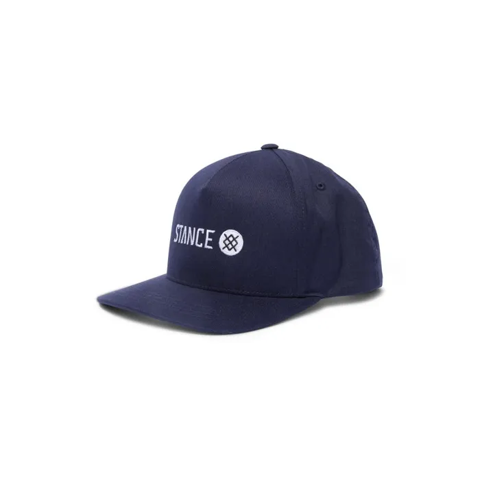 Icon Snapback Hat With Butter Blend Navy MenWomenKids Stance Hats and Beanies