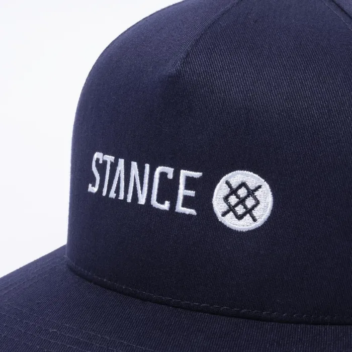 Icon Snapback Hat With Butter Blend Navy MenWomenKids Stance Hats and Beanies