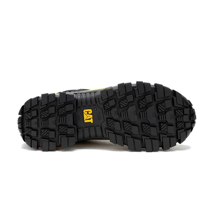 Invader Mecha Composite Toe Work Shoe Blackcat Yellow Men Cat Footwear Shoes
