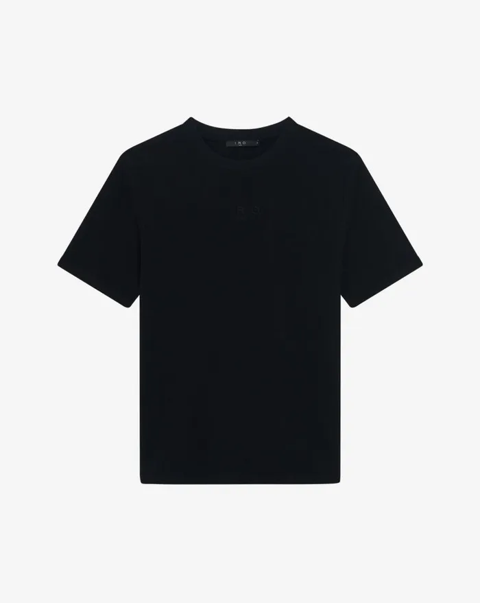 IRO GALIENO IRO LOGO ROUNDNECK TSHIRT Black Men Tshirts