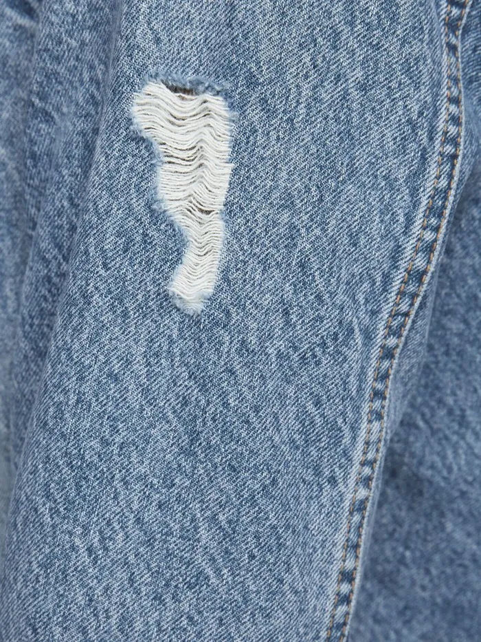 Jackets JACK and JONES Mens JEAN NA 141 DENIM JACKET Blue Blue Denim