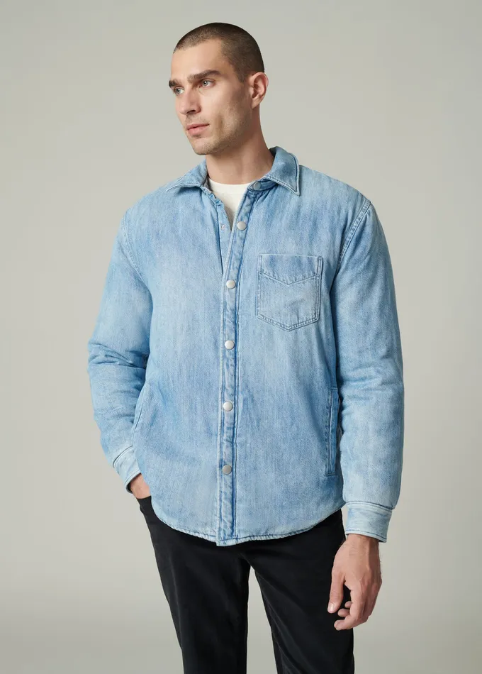 Jackets Outerwear RAF WOVEN JACKET Puff Indigo 8211 Joe8217s Jeans Men