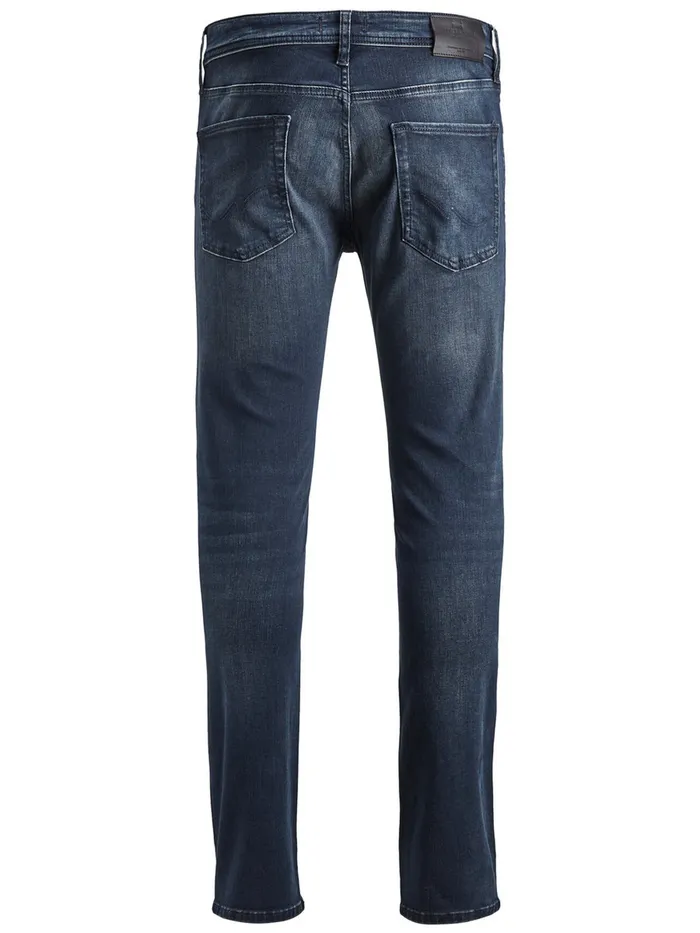 Jeans JACK and JONES Mens LIAM ORIGINAL JJ 104 50SPS SKINNY FIT JEANS Blue Blue Denim