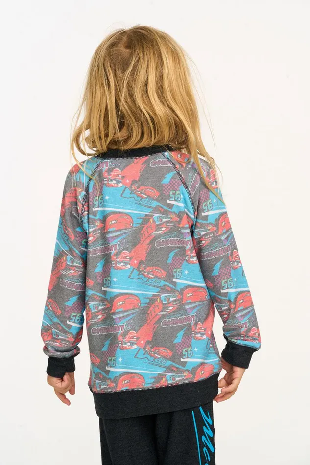 Kids Chaser Brand Boys DisneyPixar Cars Lightning Mcqueen Top