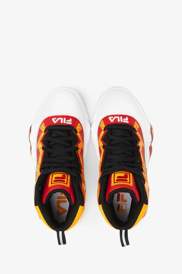 Kids Fila MB Big Mb White Gold Fusion Fila Red