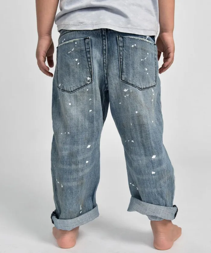 Kids KIDS SAINTS BOYFRIEND JEAN BLUE One Teaspoon Kids Kids KIDS SAINTS BOYFRIEND JEAN BLUE One Teaspoon Kids
