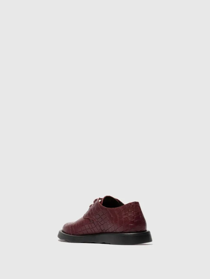 Laceup Shoes TENI120FLY BURGUNDY Women Fly London Shoes