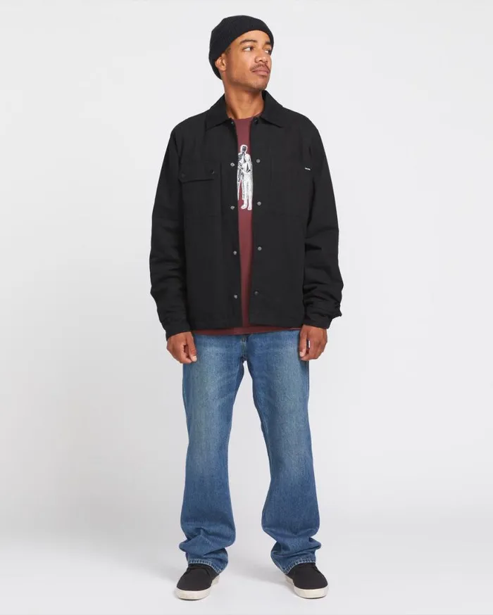 Larkin Jacket 8211 Black Mens Volcom Jackets