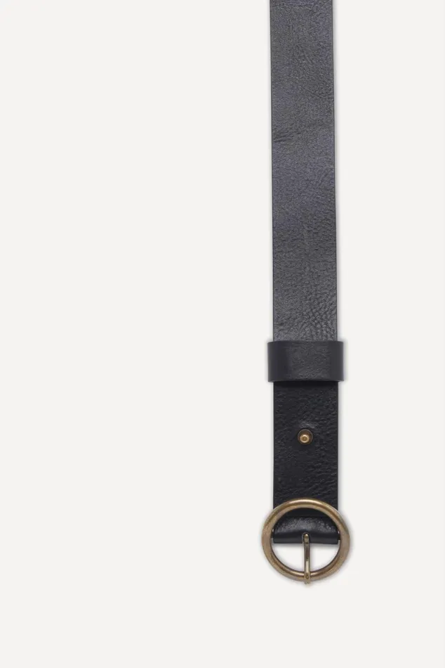 Leather Belt Camus Brown Women Baandsh Belts
