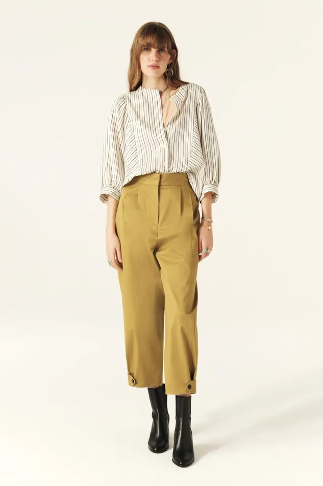 Lioba Shirt Lioba OffWhite Women Baandsh Tops and Shirts