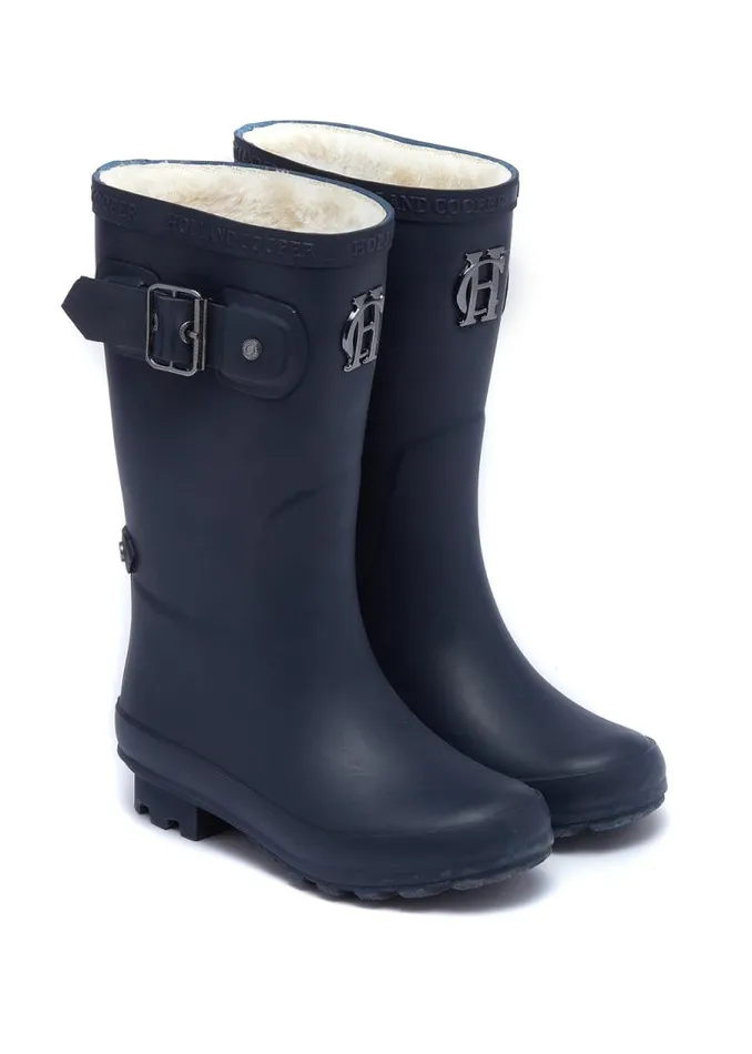 Little Little Gifting Holland Cooper Little Wellie 8211 Junior Midnight Feast Navy Matte Little Little Gifting Holland Cooper Little Wellie 8211 Junior Midnight Feast Navy Matte
