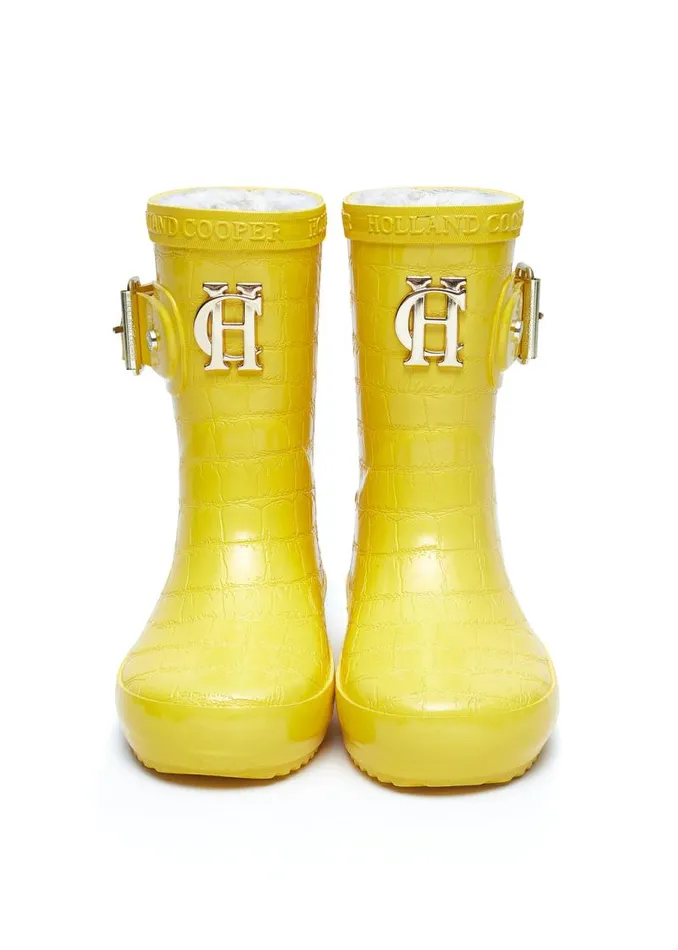 Little Little Gifting Holland Cooper Little Wellie 8211 Toddler Quack Yellow