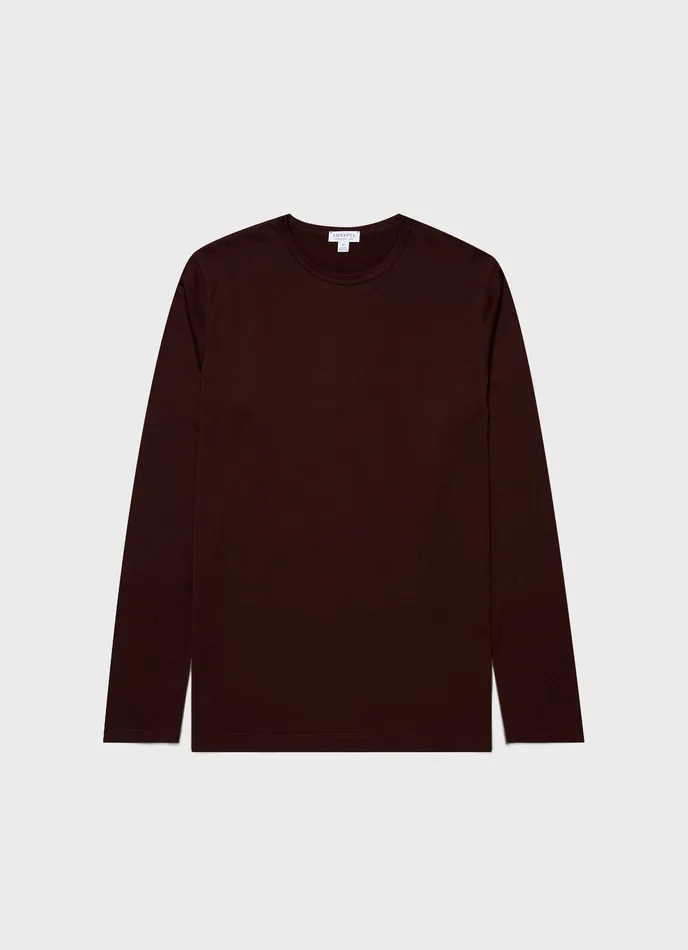 Long Sleeve Classic Tshirt Raisin Men Tshirts ussunspel