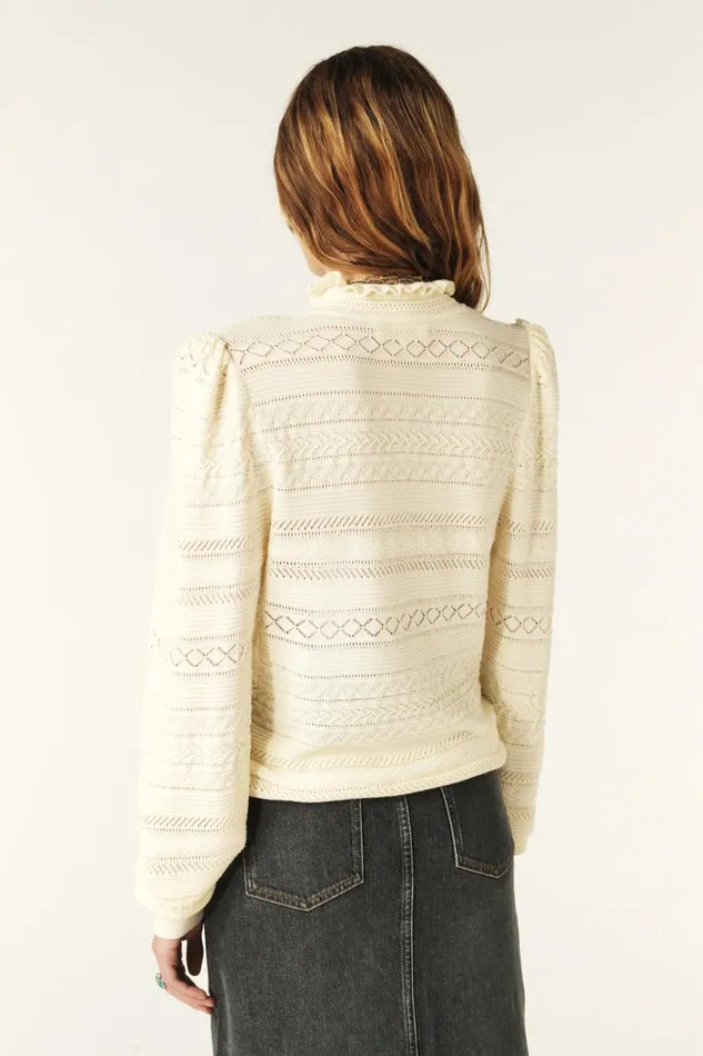 LongSleeve Sweater Vinnie Black Women Baandsh Sweaters and Cardigans