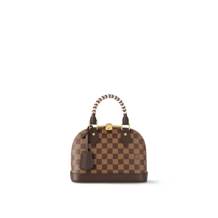 Louis Vuitton Damier Ebene Coated Canvas N40447 Braided Alma BB 8211 Louis Vuitton Handbag Store Women Louis Vuitton Alma Bag Louis Vuitton Damier Ebene Coated Canvas N40447 Braided Alma BB 8211 Louis Vuitton Handbag Store Women Louis Vuitton Alma Bag