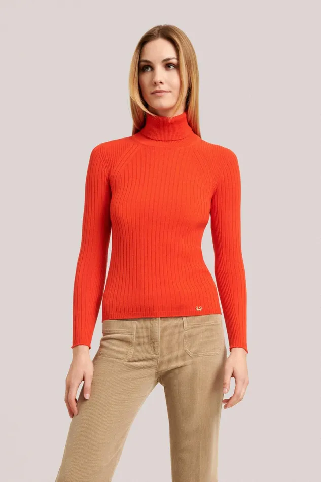 Luisa Spagnoli Knitwear Women Minareto Orange
