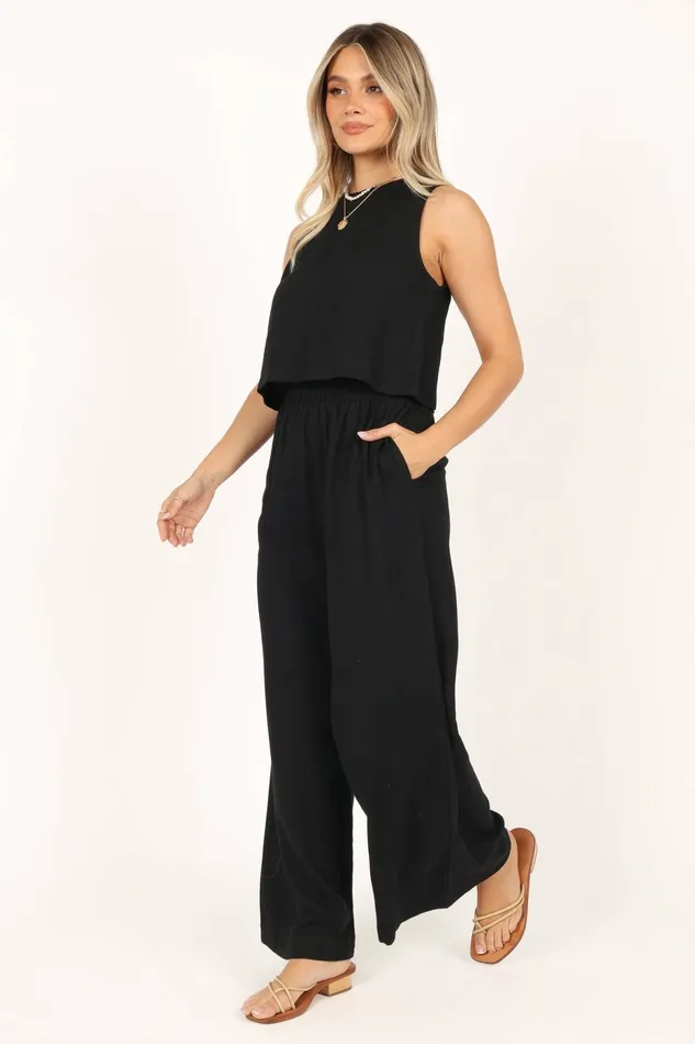 Marnie Set Black Matching Sets Petal and Pup Women