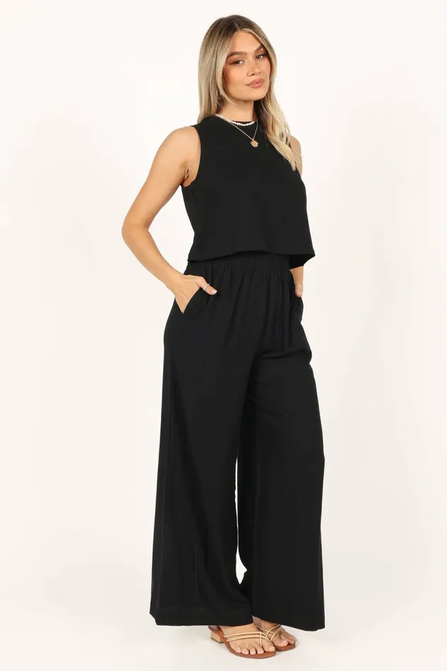 Marnie Set Black Matching Sets Petal and Pup Women