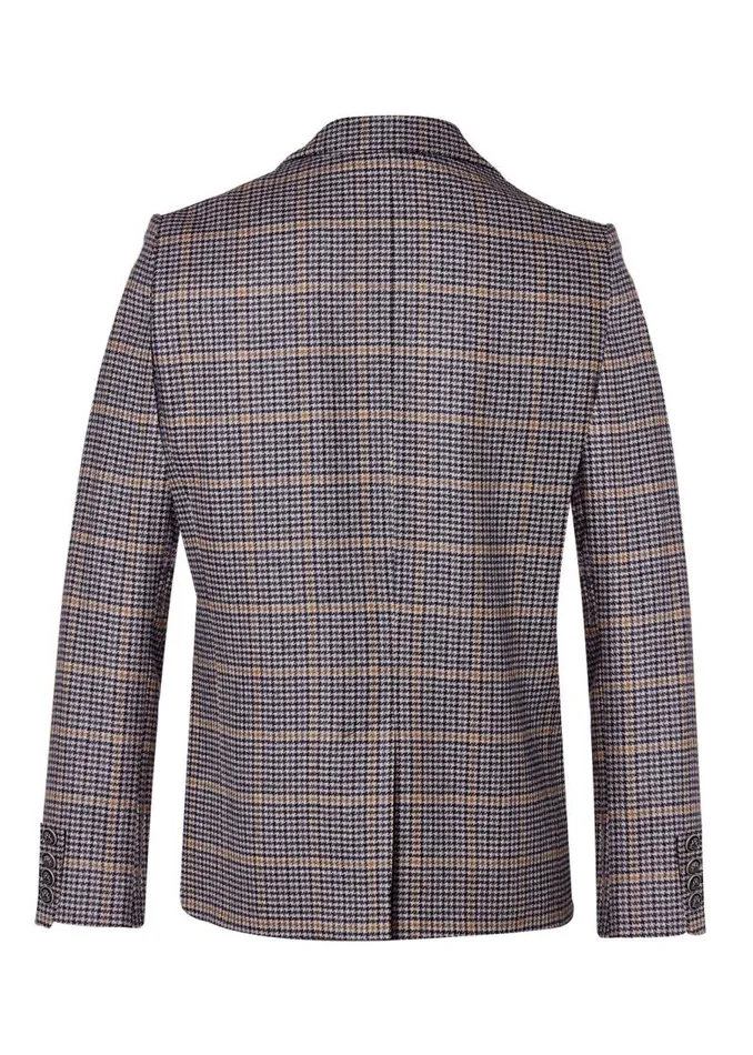 Men Blazers Holland Cooper The Single Breasted Blazer Prince Of Wales Navy Men Blazers Holland Cooper The Single Breasted Blazer Prince Of Wales Navy