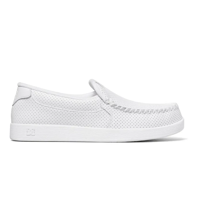 Men DC Shoes Villain SlipOn Shoes white SlipOns