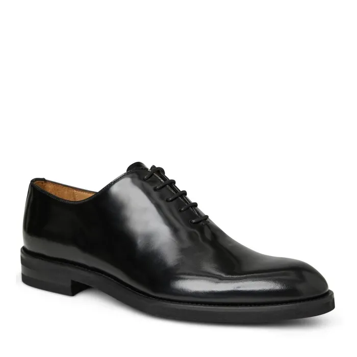 Men Dress Shoes Bruno Magli Claudio Balmoral Leather OxfordBlack